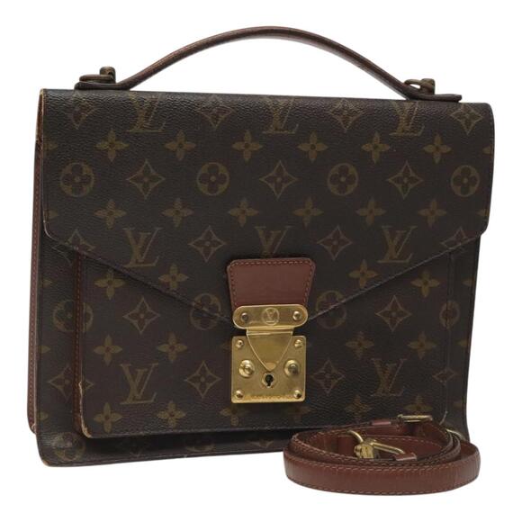 LOUIS VUITTON Monogram Monceau 28 Hand Bag M51185 - Picture 1 of 16